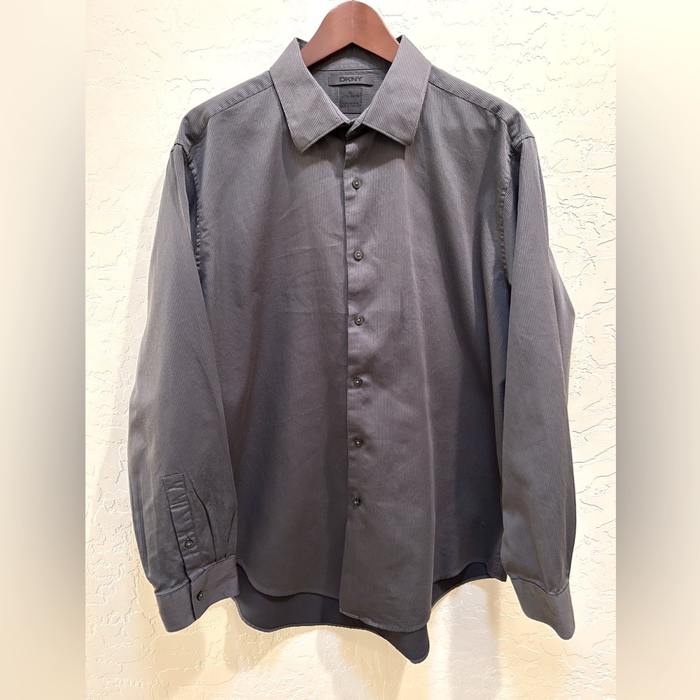 DKNY Long Sleeve Button Down Shirt